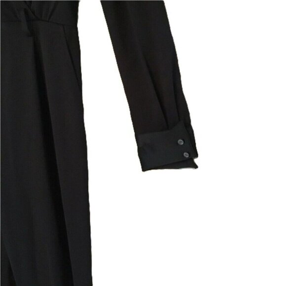 NWOT J. McLaughlin Black Jazz Jumpsuit Pockets Size 6 Pockets Back Zip $328 MSRP - Picture 13 of 13